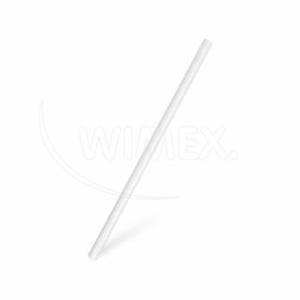 Slamka papierová biela `JUMBO` O8mm x 20cm [100 ks]                             