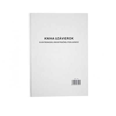 Kniha uzávierok elektr.reg.pokladnice A4, 96 strán, tvrdá väzba                 