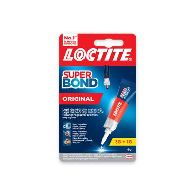 Sekundové lepidlo Loctite Super Bond Original 4g                                