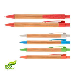 Bambusové guľôčkové pero                                                        