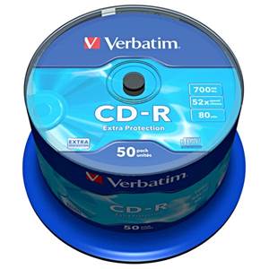 CD-R Verbatim 700MB/50ks                                                        