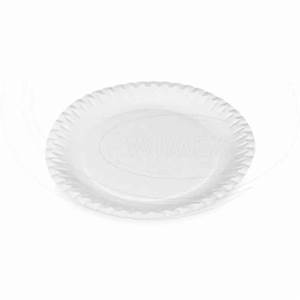 Papierový tanier biely O23cm RECY [100 ks]                                      