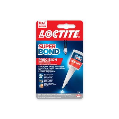 Sekundové lepidlo Loctite Super Bond Precision 5g                               