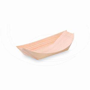 Fingerfood miska drevená, lodička 16,5 x 8,5 cm                                 