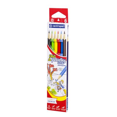 Voskové pastelky Koh-i-noor 6 ks                                                