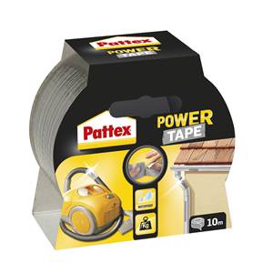 Montážna páska Pattex Power Tape 50mm x 10m, strieborná                         