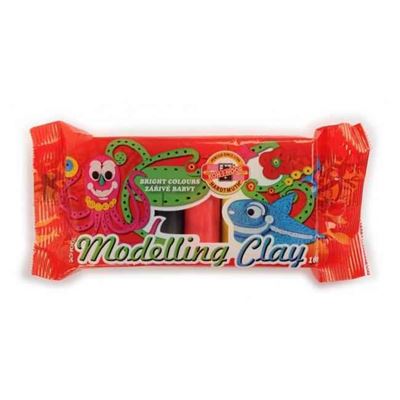 Plastelína KOH-I-NOOR 100g, 5-farebná                                           