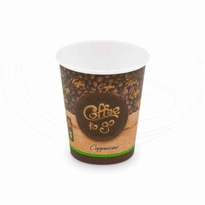 Papierový pohár 280 ml, rôzne motívy M (O 80 mm)                                