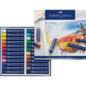 Sada olejových pastelov Faber-Castell /24 ks                                    