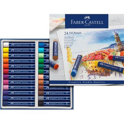 Sada olejových pastelov Faber-Castell /24 ks                                    