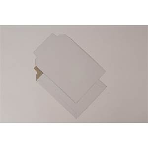 Obálky kartónové A5, biele                                                      