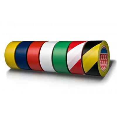 Vyznačovacia lepiaca páska TESA 50mm x 33m, žlto-čierna                         