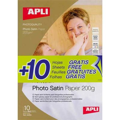 Fotopapier A4, 200g saténový                                                    