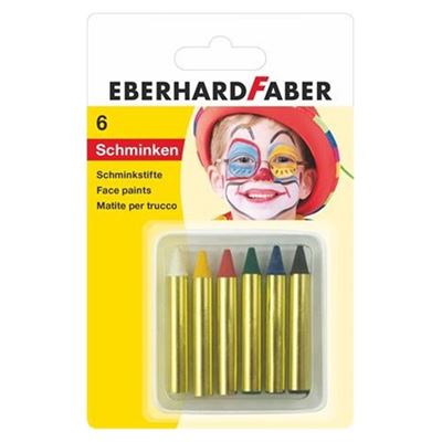 Farby na tvár Eberhard Faber/6ks                                                