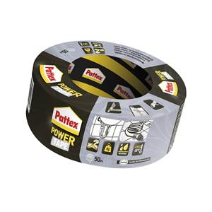 Montážna páska Pattex Power Tape 50mm x 50m, strieborná                         