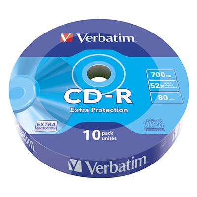 CD-R Verbatim 700MB/10ks                                                        