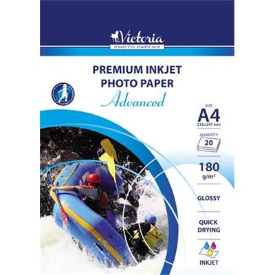 Fotopapier A4, 180g lesklý                                                      