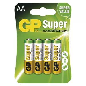 Alkalické batérie GP AA LR6                                                     