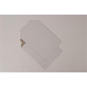 Obálky kartónové A5, biele                                                      