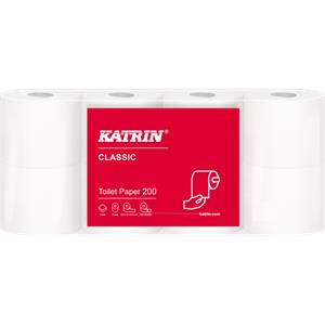 Toaletný papier Katrin classic 2-vrstvý, 8 kotúčikov                            
